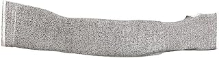 Superior Glove Sleeve, Level A5, Seamless Knit, 18 in Length, Thumbhole, Gray/White, L,PR - 1 Each