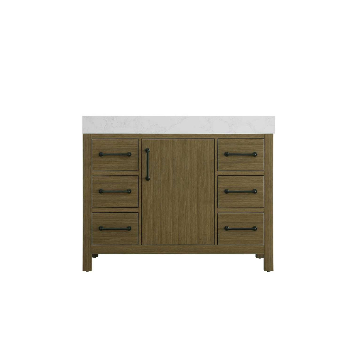 Elegant Kitchen and Bath 42" Single Bathroom Vanity in Chestnut Brown by Elegant Lighting – unspecified, Wood, Chestnut Brown, Model VF60642MCB