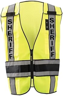 OccuNomix Hi-Vis Safety Vest, Ventilated Mesh, Class 2, Yellow, XL