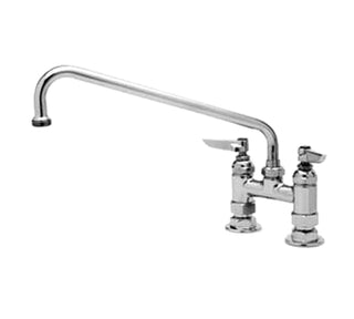 Double Pantry Faucet by T&S Brass – not_applicable, Brass, Chrome, Model B-0225