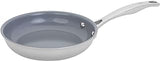 HENCKELS Clad H3 8-inch Induction Ceramic Nonstick Frying Pan, Stainless Steel, Durable and Easy to clean