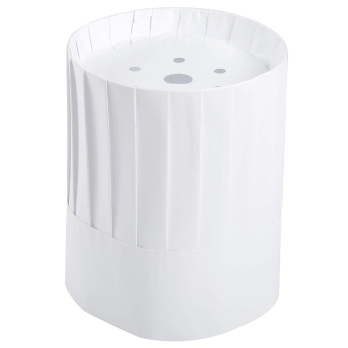 Royal 9 Inch Pleated Chef Hats with Comfort Bands, Package of 24