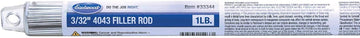 Eastwood 3/32" 4043 TIG Welding Filler Rod 1 LB - ER4043-094-01T