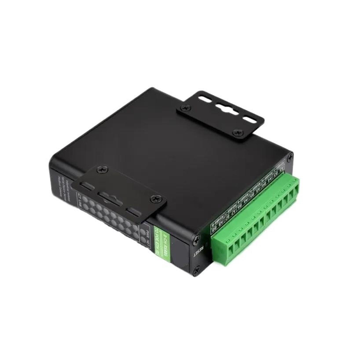 PoE Optional RS485‑RJ45 Rail‑Mount Isolated Serial Server(With PoE) by EJHUMWNZP – One Size, With PoE, Model EJHUMWNZP