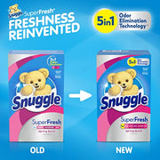 Snuggle 라벤더. / 200 Count (Pack of 2) / Spring Burst Dryer Sheets