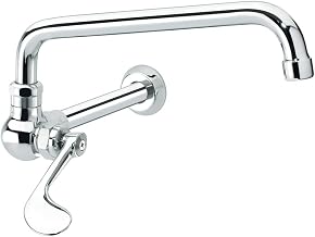Krowne 12-170L Krowne Silver Series Extended Wok Faucet, Splash-Mounted, 10" spout, 3/8" Inlet, Low Lead Compliant‌‌​‌‍​​‌‌​​‍​​‌‌‌‌​‍​‌​​‌​‍​​‌‌‌‌‍​​‌‌‌‌‍​​‌‌​​‍​​‌‌‌‌‍​​‌​‌‌‍​​​‌‌‌‍​​‌‌​​‍​​‌