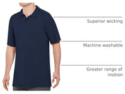 Red Kap 5X-Large / Navy / Big-tall Active Performance Polo Shirt Polos