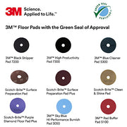 3M Blue / 5 / 11 inches Floor Buffers & Parts