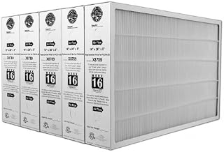 Lennox X8789 MERV 16 Filter - 16" x 26" x 5" (5 Pack)