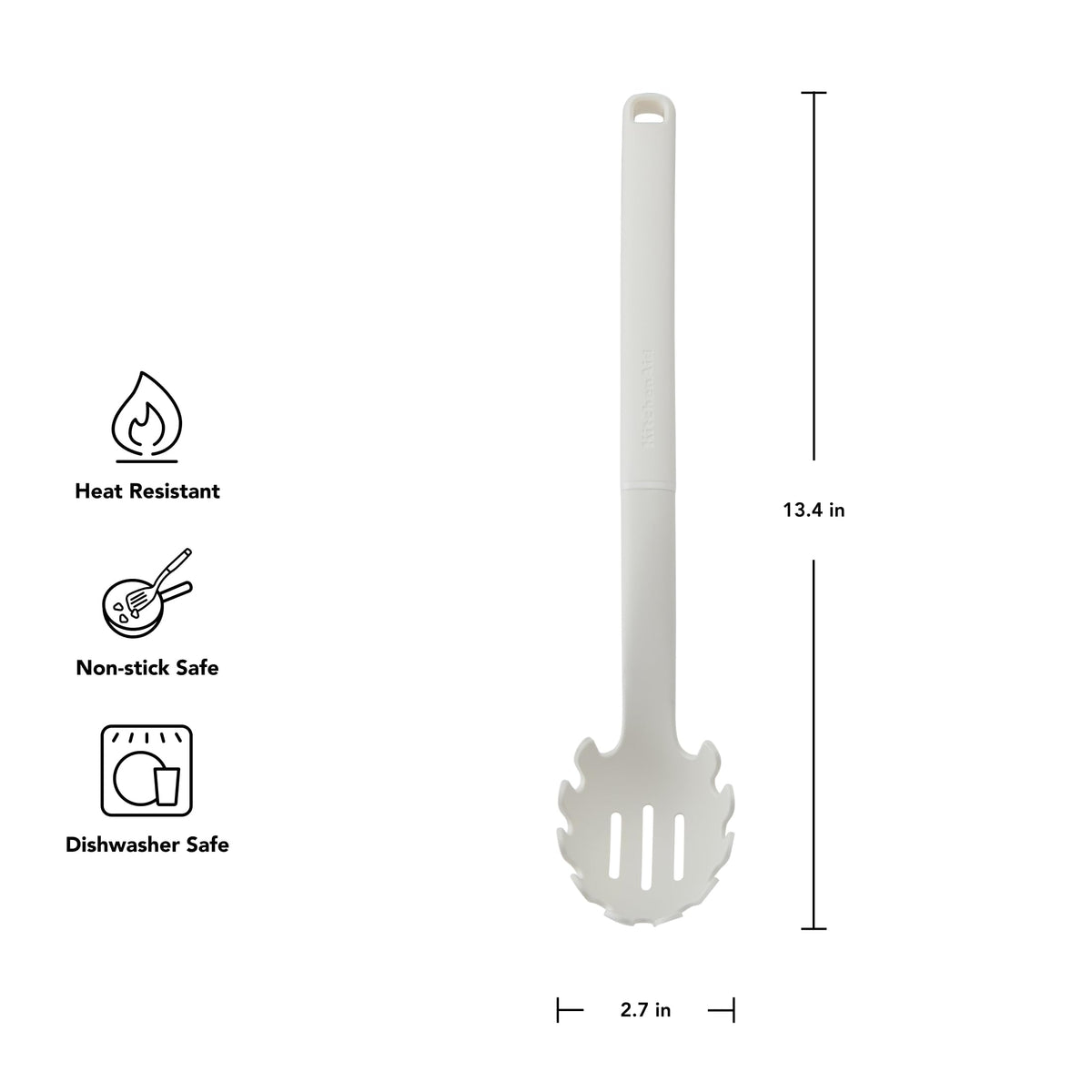 KitchenAid Porcelain White / 13.6-Inch / 1 Pasta Forks