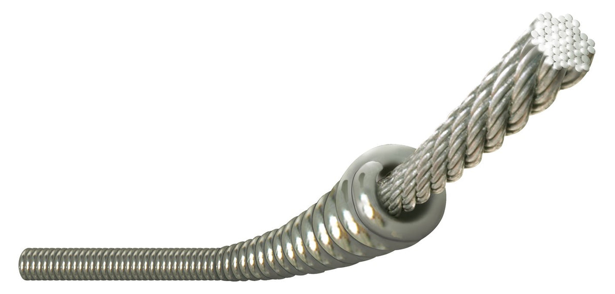 Super Vee Drain Cleaner Basic Unit with 25' x 1/4" and 25' x 3/8" Cables by General Pipe Cleaners – Small, Aluminum, Model SV-A-WC