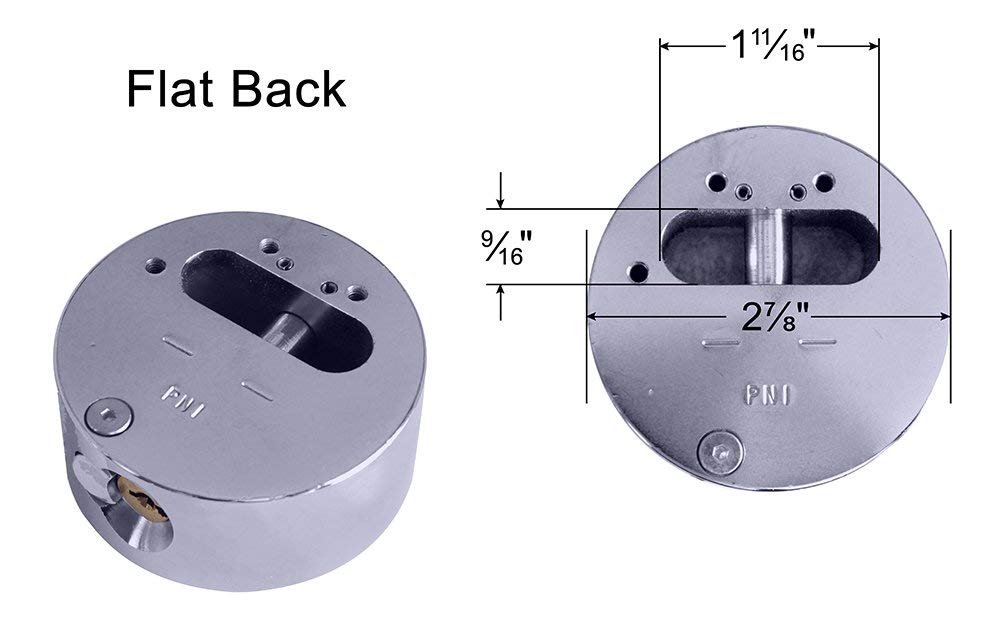 American/ - (4) Solid Steel by Master Lock – 4 Pack, Alloy Steel, Silver, Pack of 4, Model A2010KA