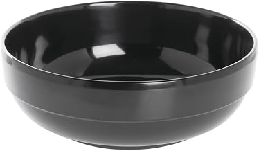 HUBERT Black Bowl - 8 2/5"Dia x 3"H