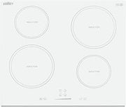 Summit 24" 4 Zone Induction Cooktop, White- SINC4B242W