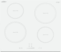 Summit 24" 4 Zone Induction Cooktop, White- SINC4B242W