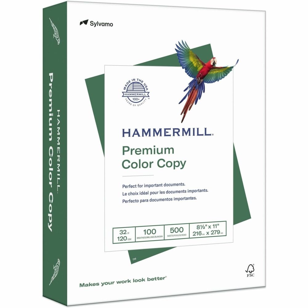 Color Copy Paper (102630) by Hammermill – white, Pack of 500