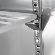 47 1/4" Worktop Refrigerator by MOTAK – 50.39x32.68x42.52, In Description, Check Images, Model MWR-48-X