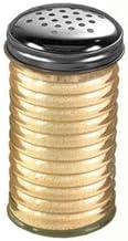 American Metalcraft Inc. BEE312-12 Oz Beehive Cheese Shaker Set, 12, Clear