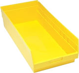 QUANTUM STORAGE SYSTEMS SHELF BIN YELLOW 23-5/8in x 11-1/8in x 6in