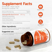 AShwagandha Supplements and Luteolin Supplement for Mental Clarity & Focus Support by Temimar – Commercial Grade