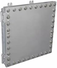 Eaton Electrical - EJB241808 S598 - EJB Junction Box, 24 x 18 x 8, with Hinge, Copper-Free Aluminum, Hinges Mounted on