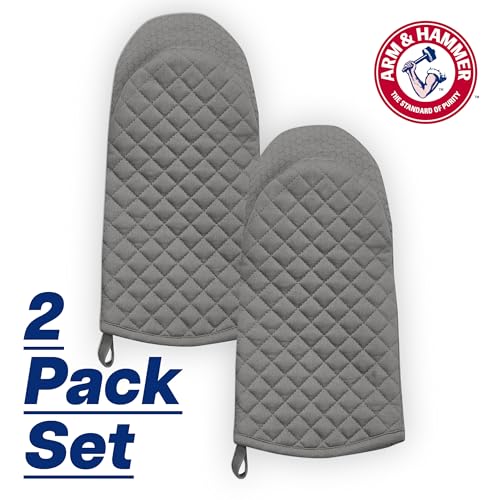 Arm & Hammer Gray / 6.5"x12" / 1 Oven Mitts