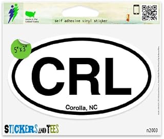 CSL Cabo san Lucas Oval Car Sticker Indoor Outdoor 5" x 3"