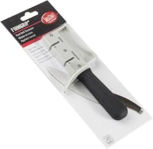 TableCraft E5698 Knife Sharpener, Manual 2-Stage Twice-Sharp System with Sharpening and Honing Slots, Ergonomic Firm Grip ...