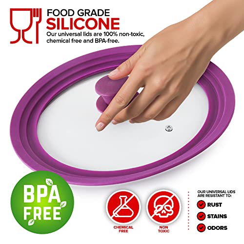 Modern Innovations Lavender / Lavender 2 Count / Modern Lids
