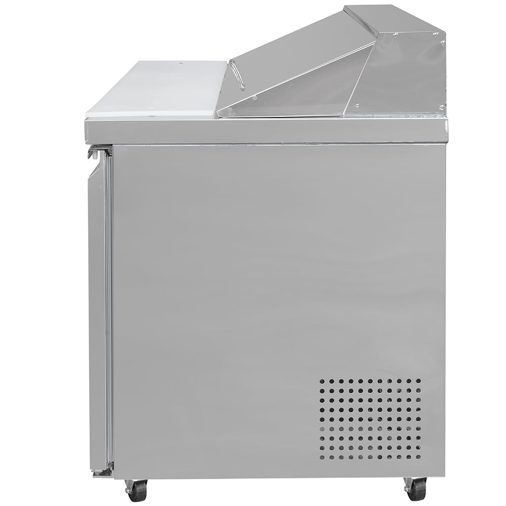 60 1/5" Sandwich/Salad Prep Table w/Refrigerated Base by MOTAK – 65.35x34.65x45.67, In Description, Check Images, Model MST-60-X