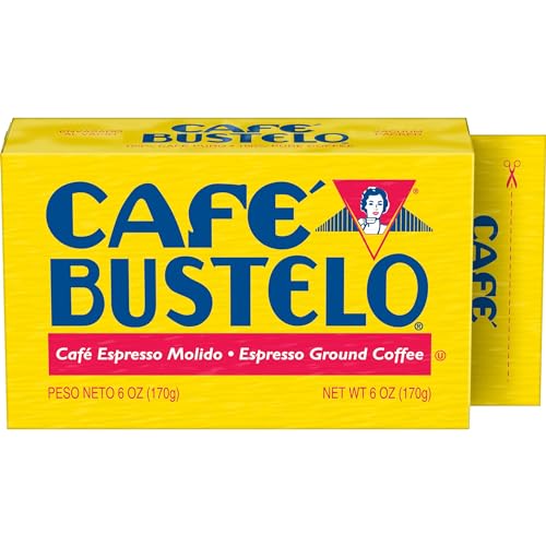 Cafe Bustelo Espresso / 6 Ounce (Pack of 1) / No Color Ground Coffee