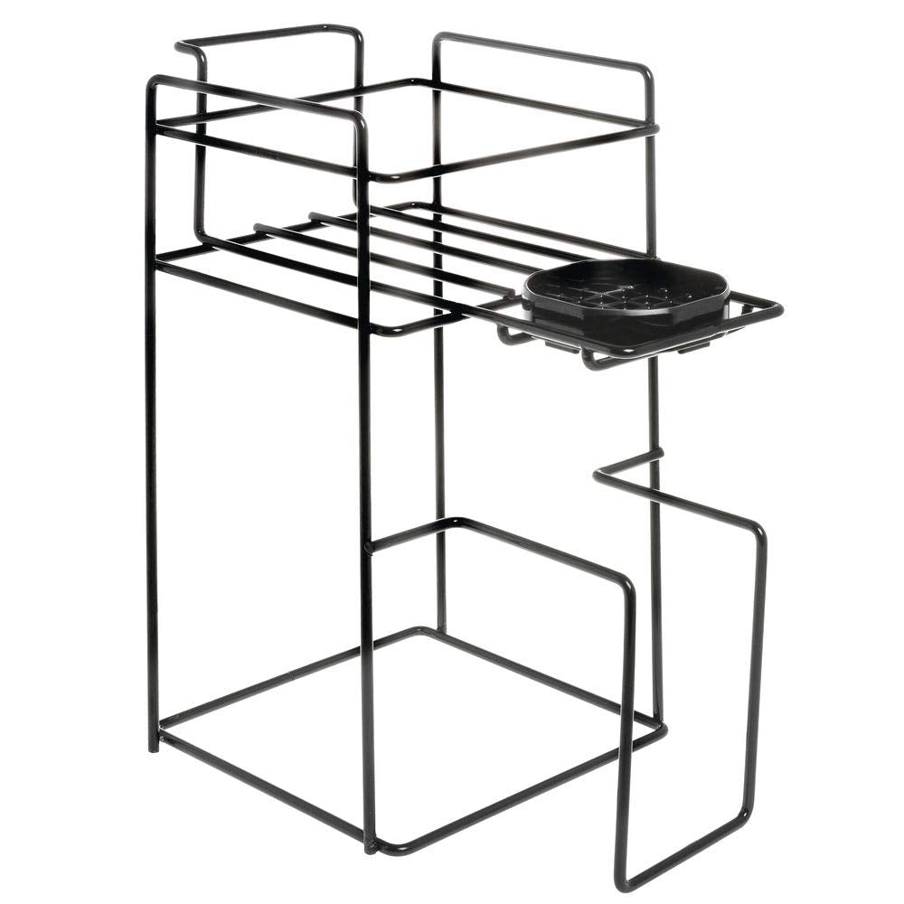Wire Airpot Thermal Coffee Server Stand - Black by HUBERT – Large, Carbon Steel, Black, Model 29130+87392