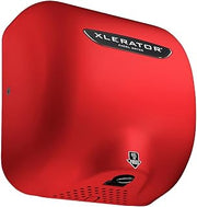 Excel Dryer XL-SP Red XLERATOR Automatic Commercial Hand Dryer,Zinc Die Cast Red Cover, XL-R