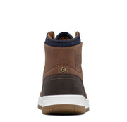 Kid's Daybreaker High-Top Retro Sneaker by Lee – British Tan/Chocolate, Model GP00057-2516