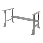 Fixed Height Workbench Flared Leg by Global Industrial – 36"L x 60"W x 34"H, Steel, Gray, Model 183442