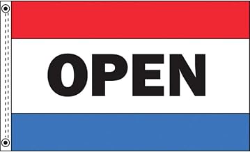 5 x 3 (L x H) Open Flag, 27825