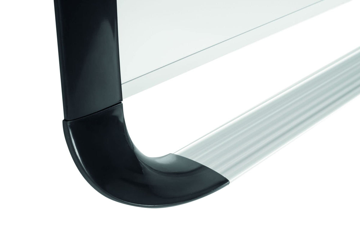 MasterVision Black Frame / 96"W x 48"H / Porcelain Dry Erase Boards