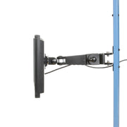 LCD Flat Panel Monitor Arm by Global Industrial – 17"L x 7"W x 5"H, Alloy Steel, Black, Model 249624