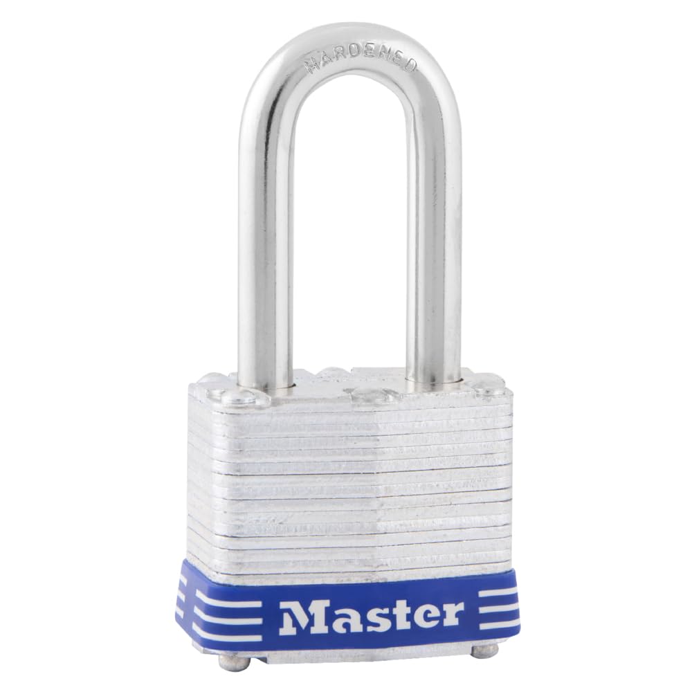 Master Lock Steel / 1-1/2" shackle / 1 Pack Keyed Padlocks