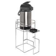 Wire Airpot Thermal Coffee Server Stand - Chrome by HUBERT – Carbon Steel, Grey, Model 22255+87392