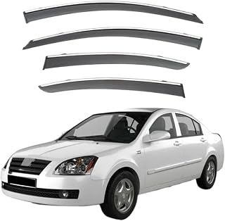 Car Rain Guard Visor Car Accessories Window Visor Compatible with Chery A5 Fora Elara Alia 2006 2007 2008 2009 2010