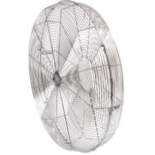 Replacement Fan Grille for 24" Fan by Global Industrial – 27"L x 4"W x 27"H, Metal, Silver, Model 292246