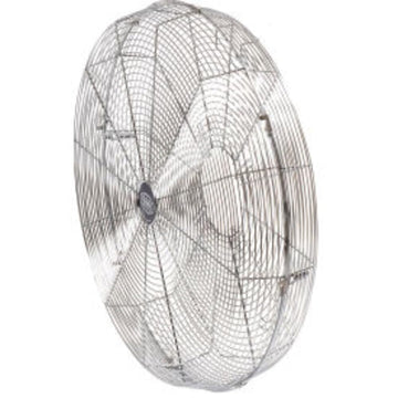Replacement Fan Grille for 24" Fan by Global Industrial – 27"L x 4"W x 27"H, Metal, Silver, Model 292246