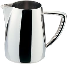 Winco 5 oz Cadenza Monte Carlo Stainless Steel Creamer
