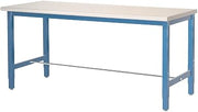 Global Industrial Production Workbench - ESD Laminate Safety Edge - Blue, 60" W x 36" D