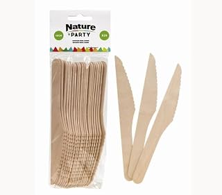 PacknWood 8NPCVB2E 6.5 in. Wooden Knife - 500 Piece