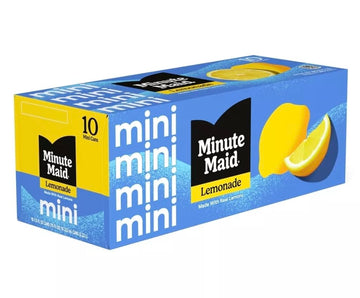 Lemonade, 7.5 oz Cans, 30 Pack by Minute Maid – 7.5 Fl Oz (Pack of 30), Pack of 30