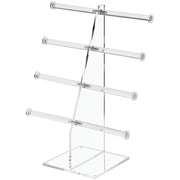 4 Tier Acrylic Jewelry Display by Retail Resource – Clear
