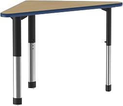 Correll Collaborative Desk with Fusion Maple Finish AD3041-WING-16-09-37