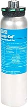 MSA 10048280 Calibration Cylinder, Aluminum Gas Bottle, 34 Liter, 1.45% CH4, 15% O2, 60 PPM CO, 20 PPM H2S, Galaxy GX2 System Test Stand Compatible, Multi-Use Air Tank